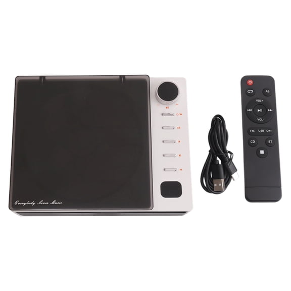 Portable Cd Player Wireless Bluetooth Speakers FM Radio  Music Album Player Home CD Machine English AB Repeater