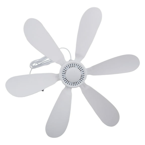 Portable Ceiling Fan Mini Tent Fan For Rv, Camping, Outdoor Hanging Gazebo Tent Ceiling Canopy Dorm Room Fan