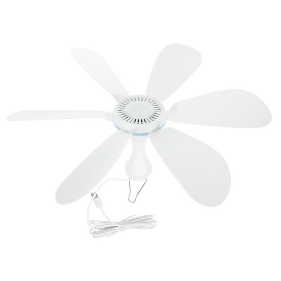 Supvox White Plastic USB Fan Portable for Home Good Airflow Easy to Remove