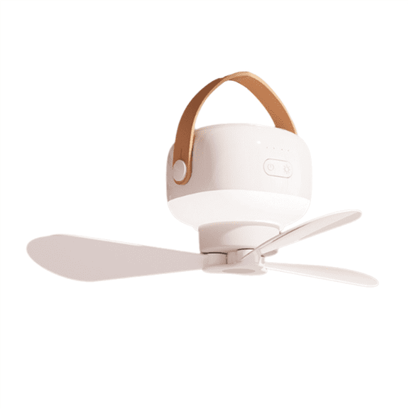 Portable Ceiling Fans 7200mAh Rechargeable LED Electric Fan with Remote Control Home Outdoor Camping Hanging Fan Light,1 * Fan 1 * Stand 1 * Remote Control 1 * USB Cable,As Shown
