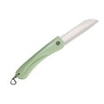 thumbnail image 1 of Portable Ceramic Folding Knife With Chain For Travel And Outdoor Use Ceramic Blade Rust Resistant Odor Free Foldable Design For Safe Carrying And Fruit And Vegetable Cutting, 1 of 7