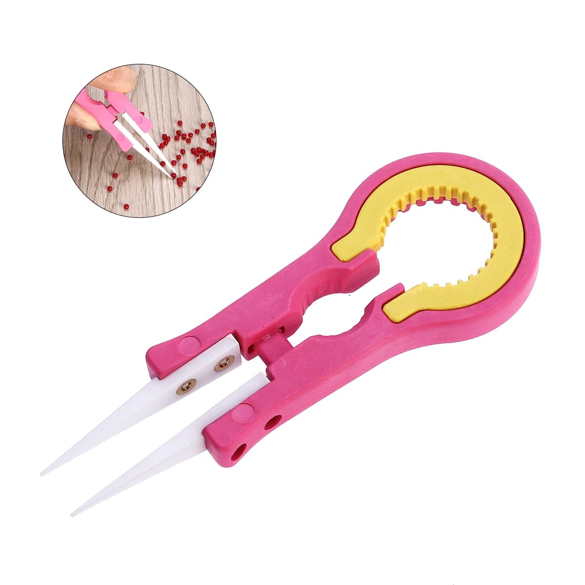 Portable Ceramic Pointed Tweezers Precision Wire Heat Resistant Tweezers Spanner