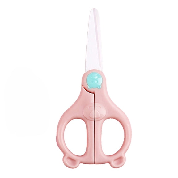 Portable Ceramic Scissors with Cover – Safe, Lightweight & Easy to Clean for Food Prep, Kitchen Use & On-the-Go Multifunctional Cutting Tool – 1 Pack