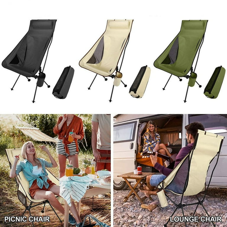 Portable Chair Camping Chairs, Collapsible Portable Chair, Compact