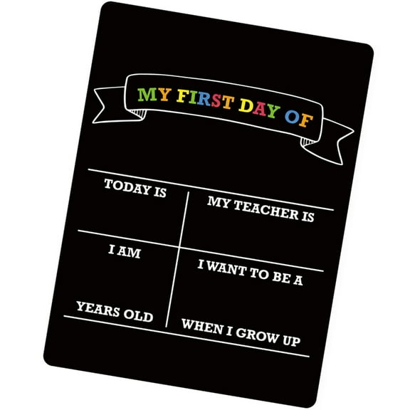 Portable Chalkboard Blackboard with Durability Ecological Friendly Design for School Office and Creative Note Taking