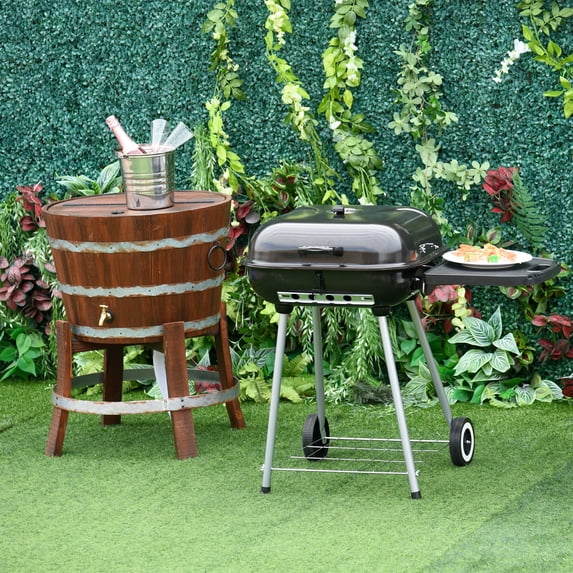 Portable Charcoal Grill BBQ Grill Outdoor Portable BBQ Grill for Camping Patio Backyard Cooking