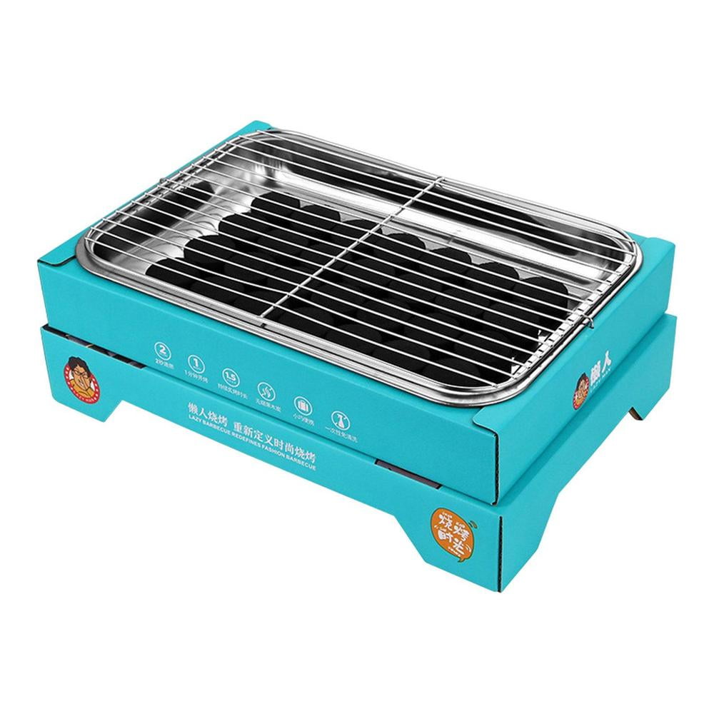 Portable Charcoal Grill Disposables Charcoal Compact Charcoal Grills