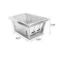thumbnail image 1 of Portable Charcoal Grills 14.3", Folding Smoker Camping BBQ Grill Stainless Steel, Barbecue outdoor Grilling for Hiking Picnics Garden Travel Patio Backyard, Household grills outdoor cooking,Small, 1 of 14