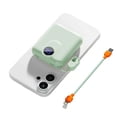 thumbnail image 1 of CATGOOD Magnetic Portable Charger, 10,000mAh Wireless Power Bank with USB-C Cable, Magsafe-Compatible Battery Pack for iPhone 17/16/15/14/13/12 Series(Green), 1 of 10