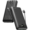 Portable Charger 20000Mah, Fast Charging Power Bank Usb C,4 Output 2 Input Charging Bank