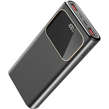 Portable Charger, 20000mah Power Bank, 22.5W Fast Charging Battery Pack with Usb-c/Usb-a Output, Digital Display Portable Phone Charger for iPhone 16/15/14/13 Pro Samsung Google LG iPad AirPods