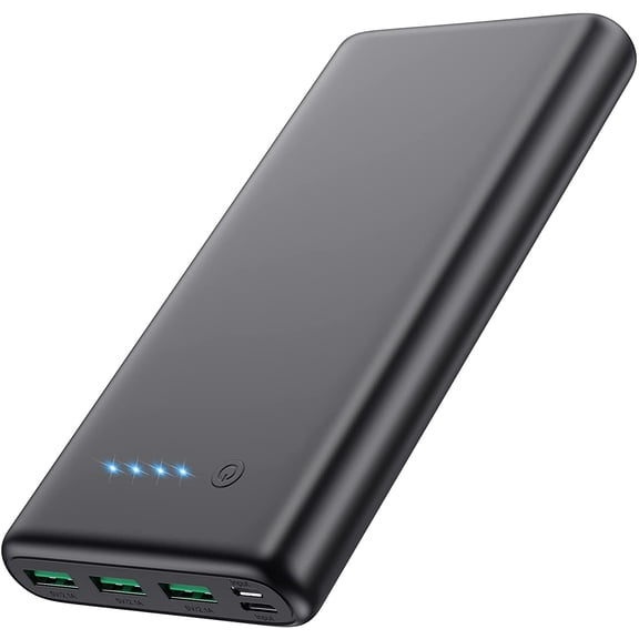 Portable Charger 36800mAh Power Bank,PD Fast Charging USB C External Battery Pack,4 Outputs 2 Inputs Travel Essentials Portable Phone Charger for iPhone 17/16/15/14/13/12,Galaxy S24 Android Phone etc