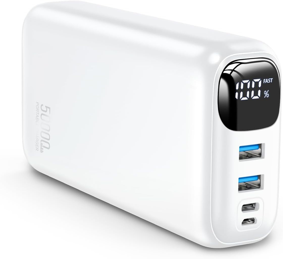 Anker Portable Charger, 20,000mAh Power Bank, Battery Pack