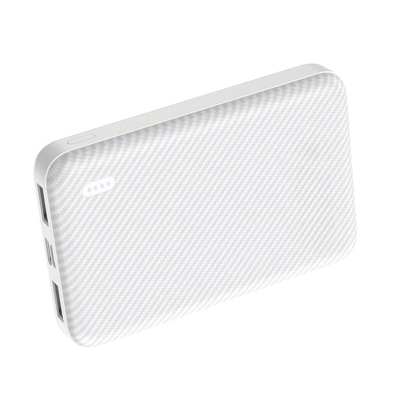 Portable Charger 5000mAh for Heated Jacket & Vest, Dual USB Output, USB-C/Micro Input, Credit Card-Sized Power Bank for Phone Tablet Gift