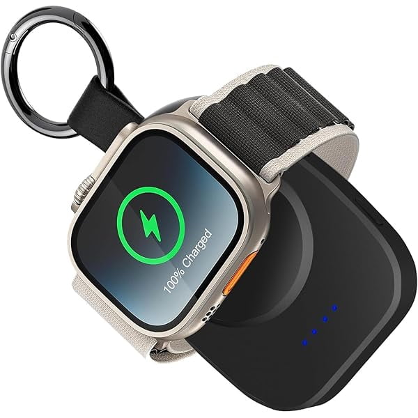 Portable Charger for Apple Watch, Wireless Fast Charging iWatch