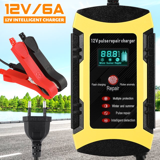 Portable Charger Car Battery Trickle Charger Load and Start Systems