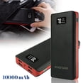 thumbnail image 1 of Portable Charger - Mobile Power 10000mAh High Capacity Cell Phone Charger, Compact External Battery Pack with LED Display and 4 Fast Charging Outputs for Mobile Phones Tablets, 1 of 10
