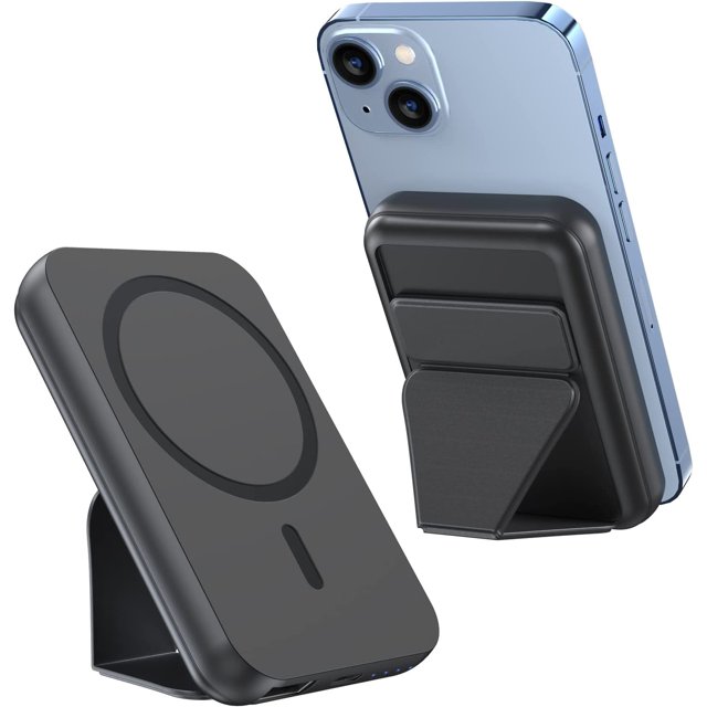 Portable Charger, Pd 30W Fast Charger Foldable Wireless Power Bank With