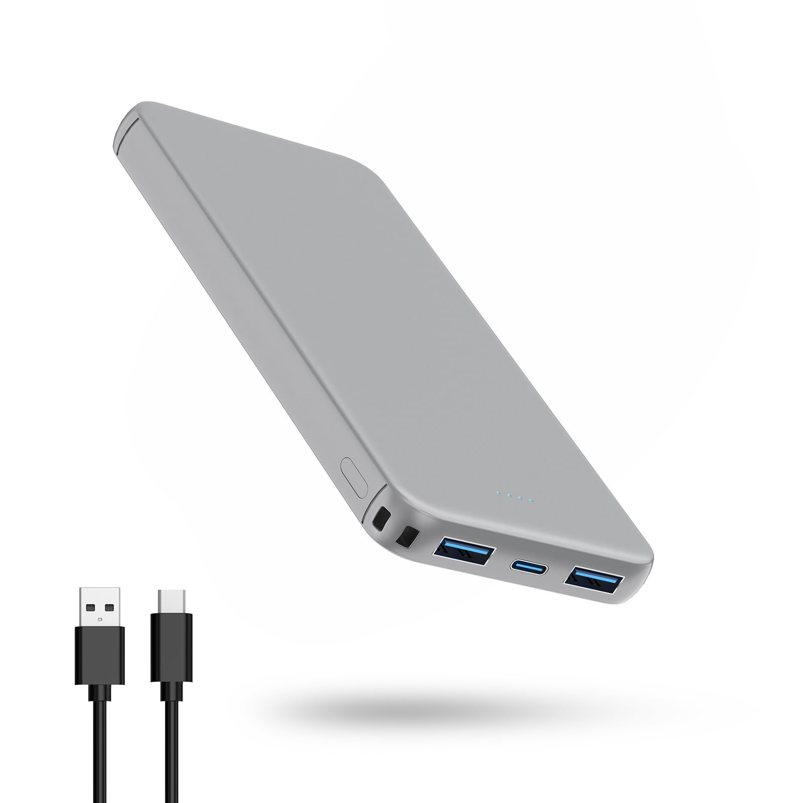 Portable Charger Power Bank, 15W Fast Charging 10000mAh External