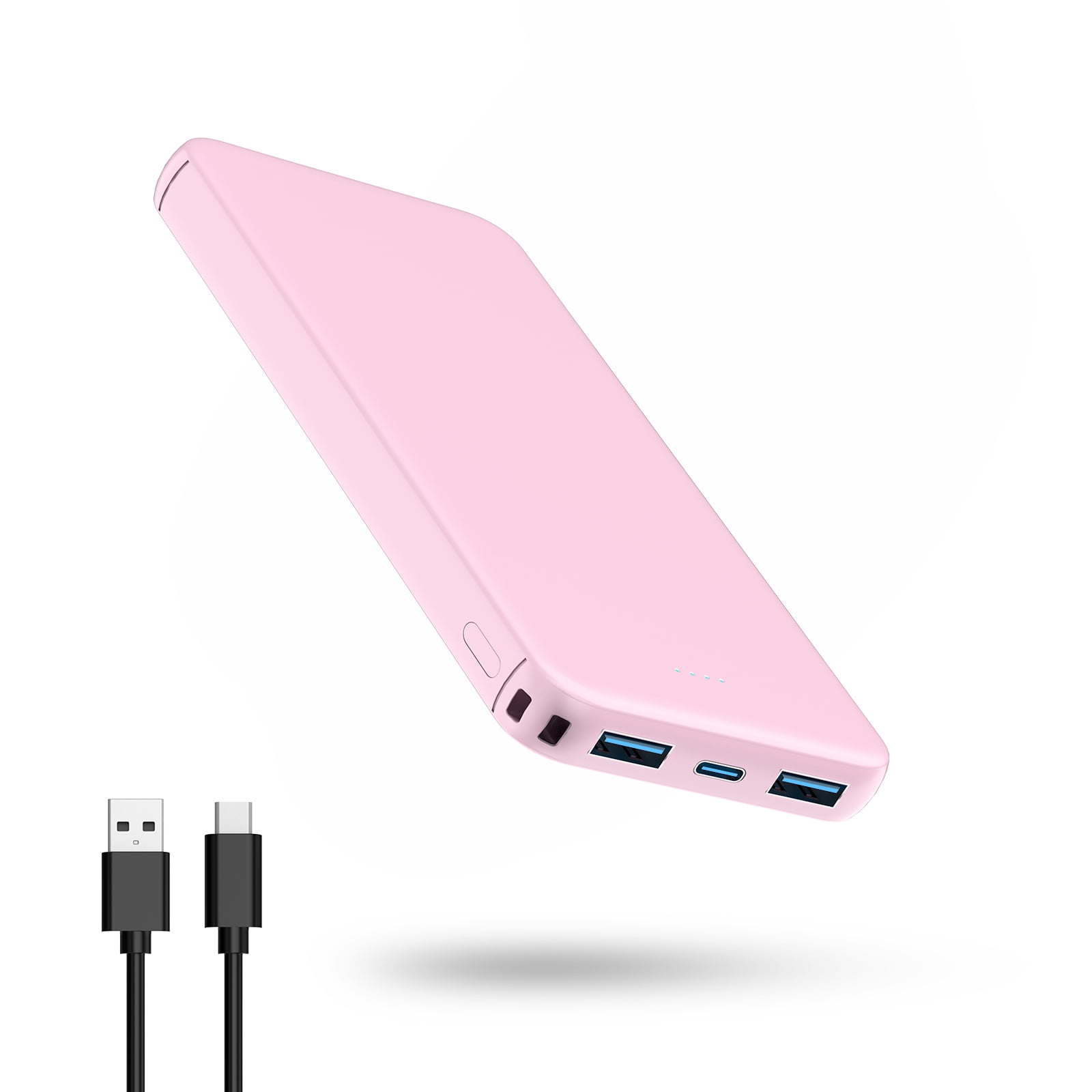 Portable Charger Power Bank, 15W Fast Charging 10000mAh External