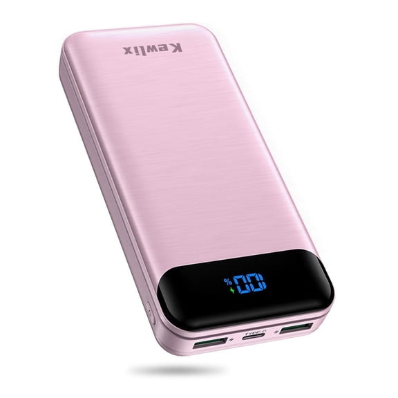 Portable Charger Power Bank, 20000mAh, 30W PD QC 4.0 Fast Charging, Travel Battery Pack with USB-C, LED Display, 3 Outputs, 2 Inputs for iPhone Samsung Laptop