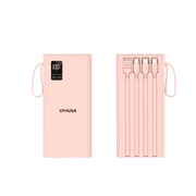 Portable Charger Power Bank 50000mAh, 22.5W Fast Charging USB Power Bank, External Battery Pack Battery Bank with LED Digital Display, 4 USB Output Phone Charger for iPhone, Samsung, Android Pink