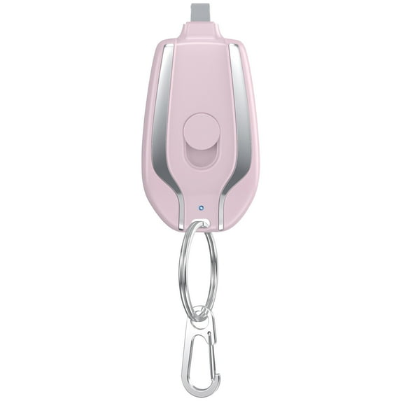 Portable Charger Power Bank Keychain Battery Pack 1500mAh Travel Mini Power Emergency Pod Small Cell Phone Charger