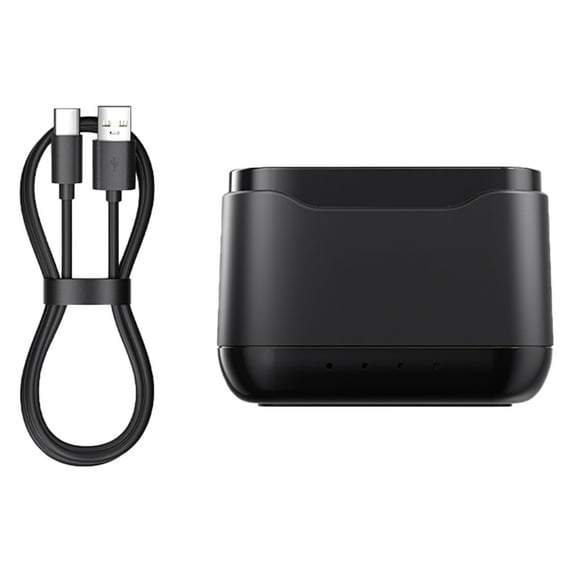 Portable Charging Hubs for Action5Pro Action Camera Batteries MicroSDs Card Organizers Safe Charging with Lights