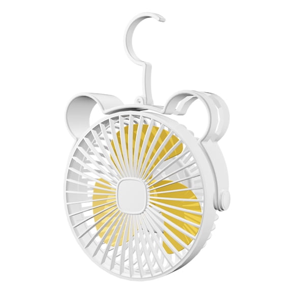 Portable Charging Mini Fan 3 Gears Wind Desktop Cooler Ceiling Fan for Home