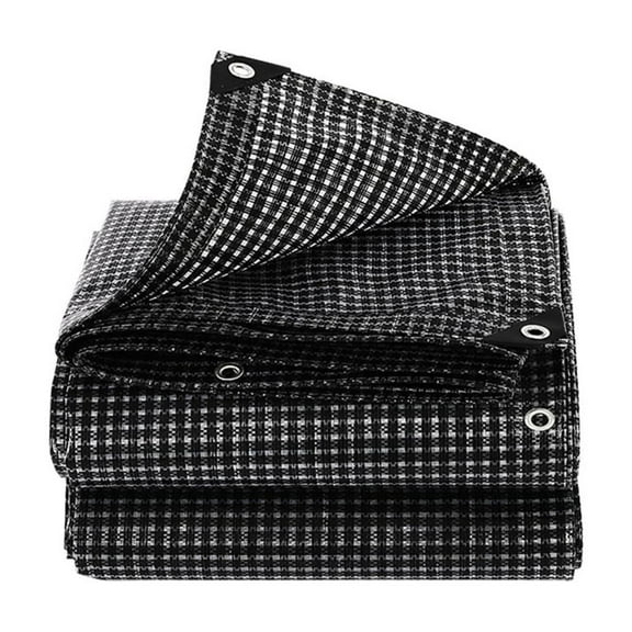 Portable Checkered Tarp Sun Protective Heavy Duty Suitable For Travel Storage Hiking Backpacking