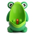 thumbnail image 1 of Portable Children Boy Kids Toilet Training Children Potty Pee Urine Home Bathroom Frog Shape Toilet Urinal, 1 of 6
