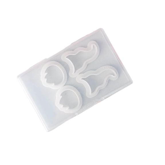 Portable Christmas Earring Making Set With Storage, Polylactic Acid Jewelry Supplies For Seasonal Projects