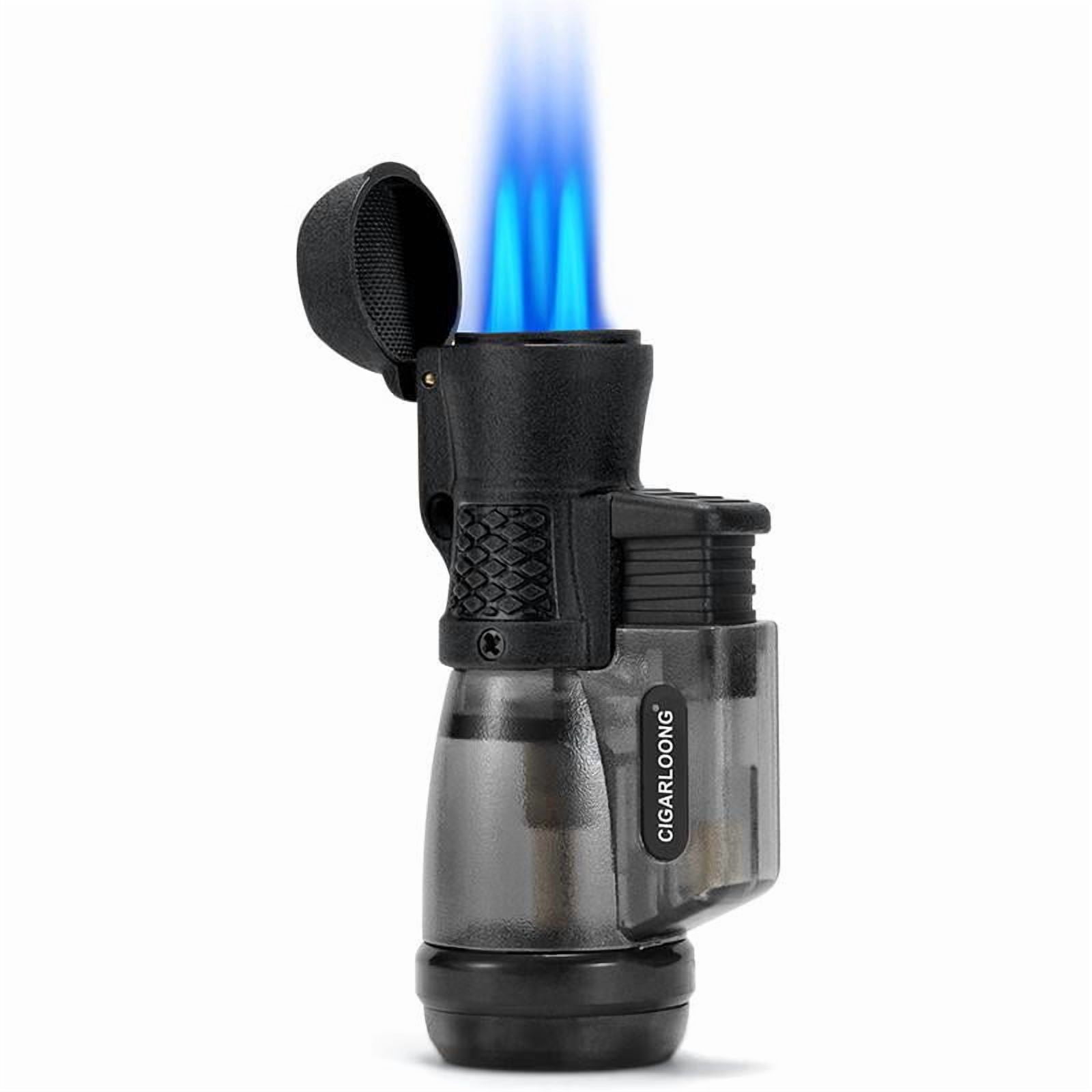 Portable Cigar Lighter Multifunctional Windproof Cigar Light Outdoor Barbecue