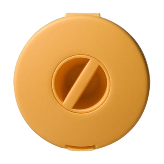 Portable Circular Cord Storage Box With Adjustable Clasps For Multiple Cables TangleFree Rotations Systems Travel Essential