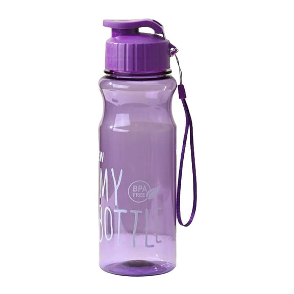 Portable Clamshell Sports Water Bottle Leakproof Reusable Drinkware for Outdoor Travel Fitness