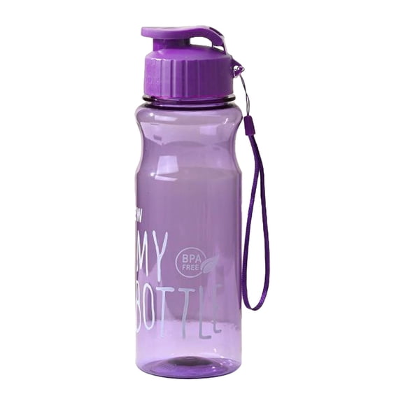 Portable Clamshell Sports Water Bottle Leakproof Drinking Container for Outdoor Activities and Daily Use