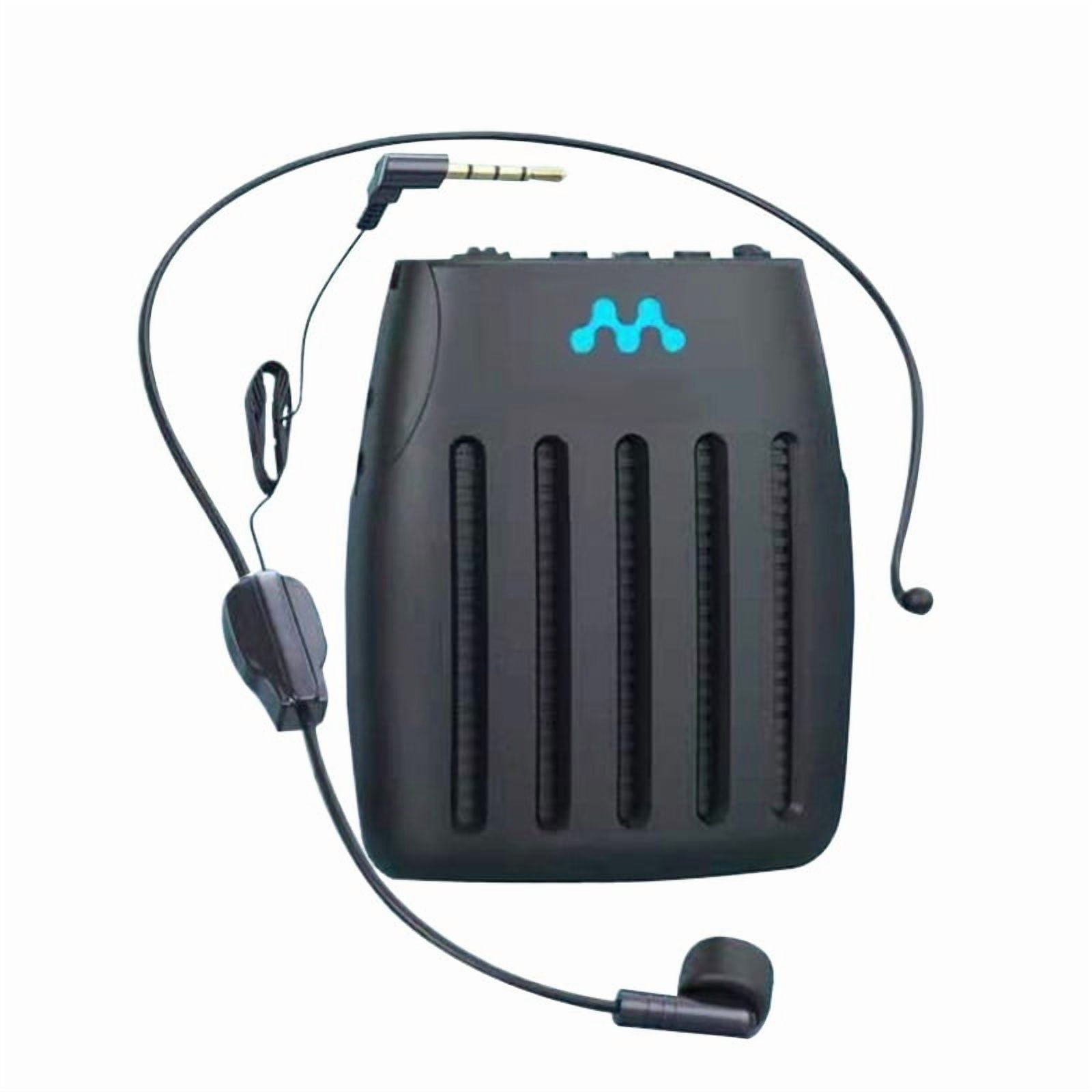 Portable Classroom Voice Amplifier Teachers BT5.0 Speakers Horn Loudspeaker with Microphone ,True Acoustic Power Amplifier