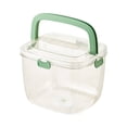 thumbnail image 1 of Portable Clear Acrylic Ice Bucket with Lid and Strap for Parties Kitchen Counter and Outdoor Gatherings, 1 of 2