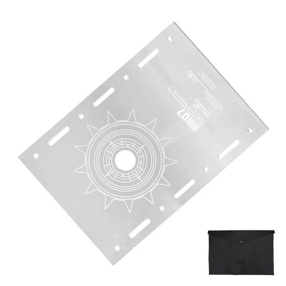 Portable Clear IGT Table Board Acrylic Lighting Board Camping Tables Unit Boards Camping Table Accessory
