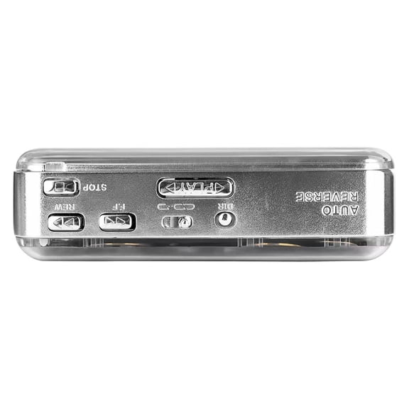 Clear Tape Deck MP3 File Converter USB Drive Playback Portable Stereo Sound Device Loudspeaker Accessories