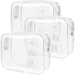 Wobe Travel Bottles and TSA Approved Toiletry Bag Clear Quart Size with Leak Proof Travel Containers Set Makeup Bag Accessories for Liquids Carry On Luggage Compliant for Airplaine Walmart