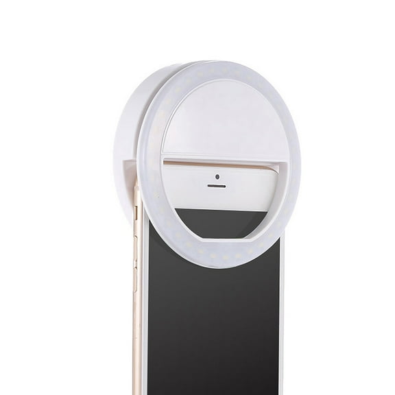 Portable Clip-on Mini 36 LED Selfie Ring Lamp Fill-in Light Night Using Supplementary Lighting for Smartphone PC