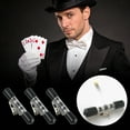 thumbnail image 1 of Portable Close-Up Magic Supplies Kits 3 Pcs Invisible Thread Retractor Floating Magic Trick with Roll Up Scroll Line Discreet Ring Levitation Magic Tool for Street Magic Beginner & Pro Magicians, 1 of 8