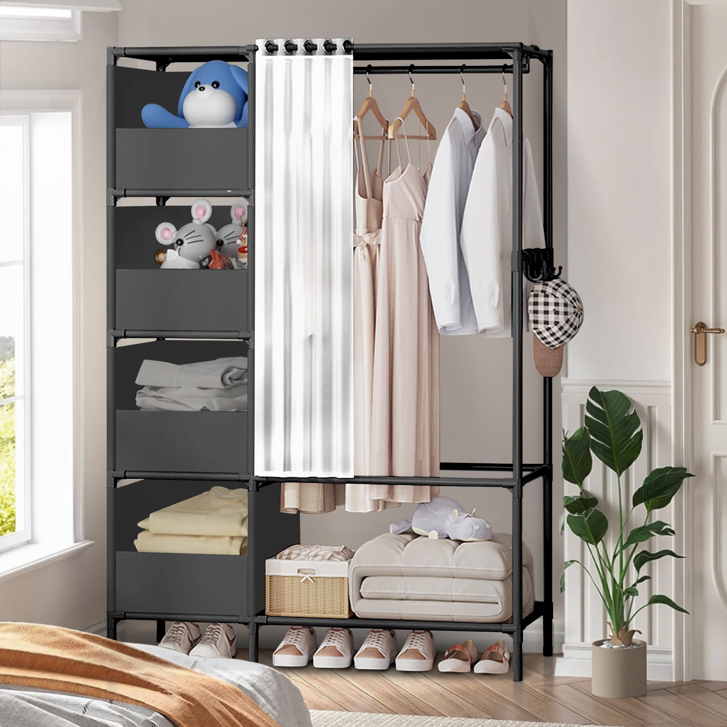 Garment storage closet sale