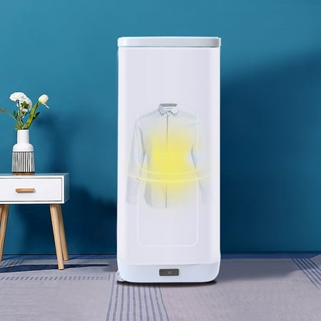 Portable Clothes Dryer, Folding 850W Electric Dryer with 22lb Large Capacity, 180 Min Timer & PTC Heating, Compact for Apartment, RV, Dorm, Travel - 110V (White)
