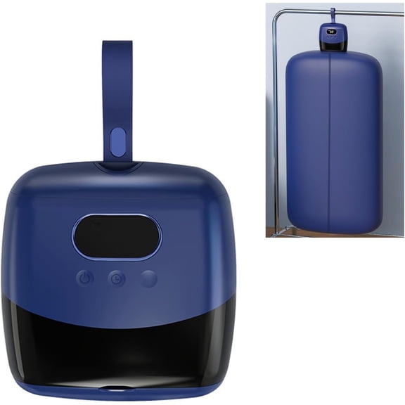 Portable Clothes Dryer, Mini Foldable Electric Laundry Drying Machine, Space-Saving, Compact Drying Solution, Efficient Home Travel Drying, Auto Shutoff