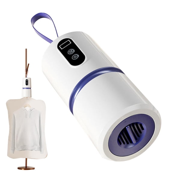 Portable Clothes Dryer,Travel Dryer with Timer - Quiet Drying Machine with Timer for Apartment, Dormitory, RV, Pool, Balcony, Travel, Bathroom