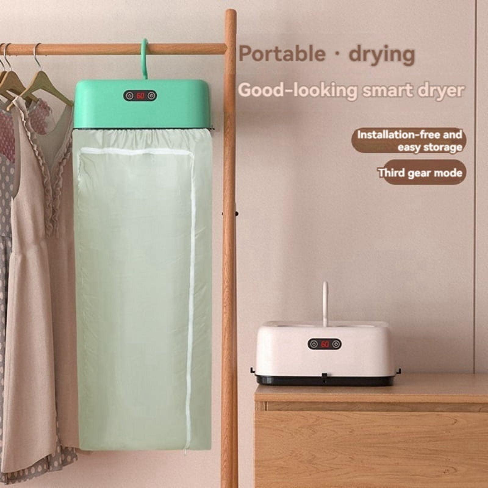 Portable Clothes Dryer for Apartment RV Travel Foldable Mini Dryer ...