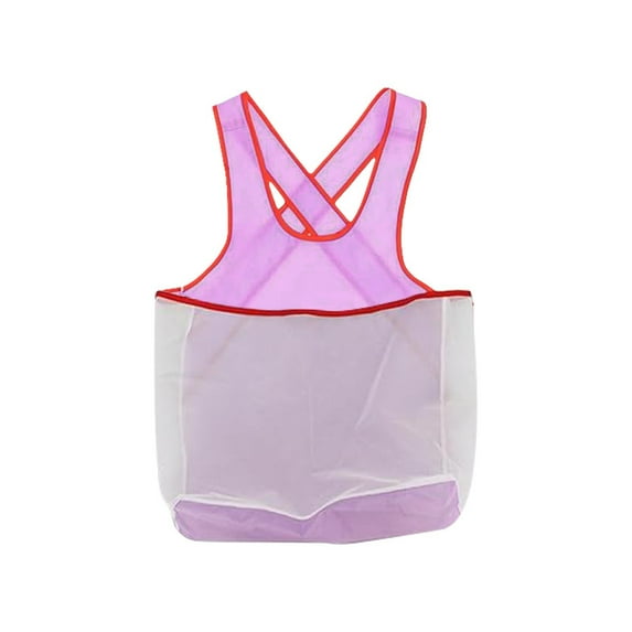 Portable Clothes Drying Apron Laundry Apron With Pouch For Clothes Cloth Bib With Large Pocket