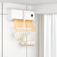 thumbnail image 1 of Portable Clothes Drying Rack, Foldable Hanging Design, ABS Material, Adjustable Length for Indoor Outdoor Use, Travel-friendly Laundry Drying Accessory, Space-saving Multifunctional Rack, 1 of 5